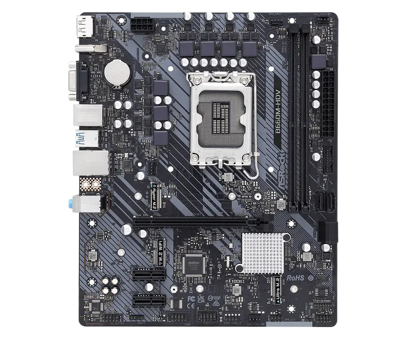 ASRock B660M-HDV LGA1700 Micro-ATX