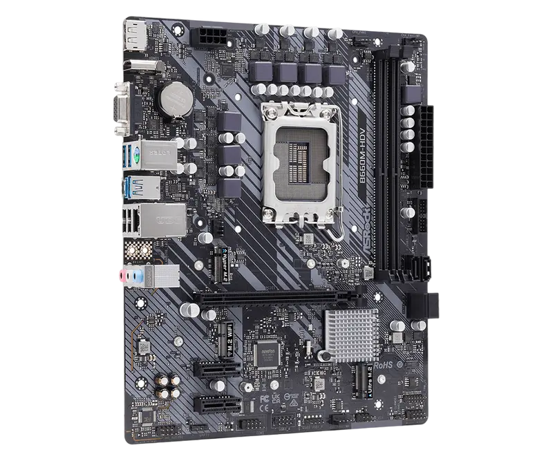 ASRock B660M-HDV LGA1700 Micro-ATX