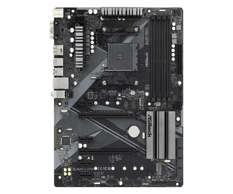 ASRock B450 PRO4 R2.0 AM4 ATX