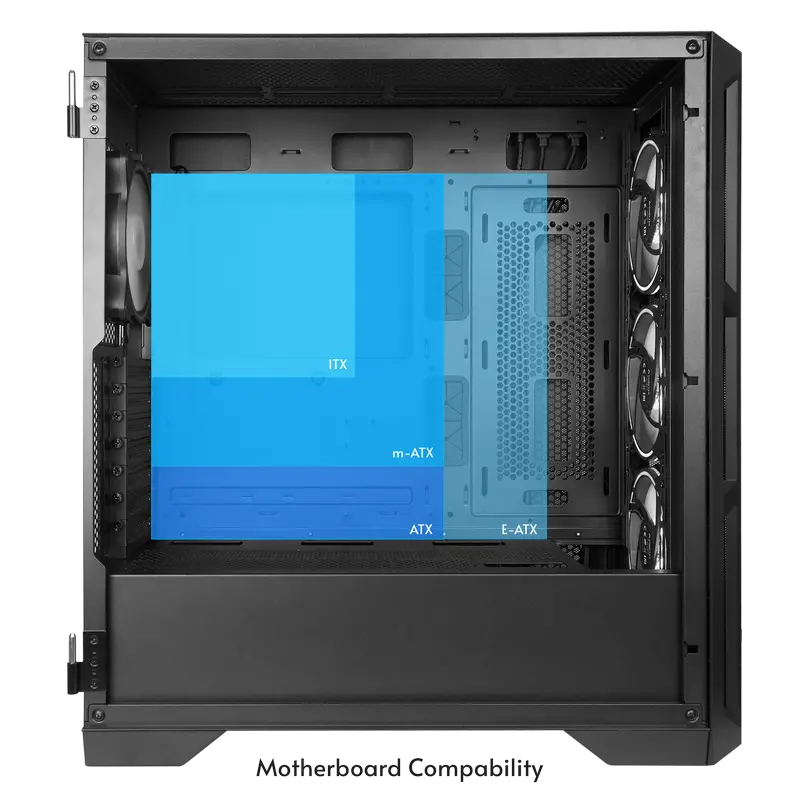 Chieftec GA-01B-L-OP Midi-Tower Black