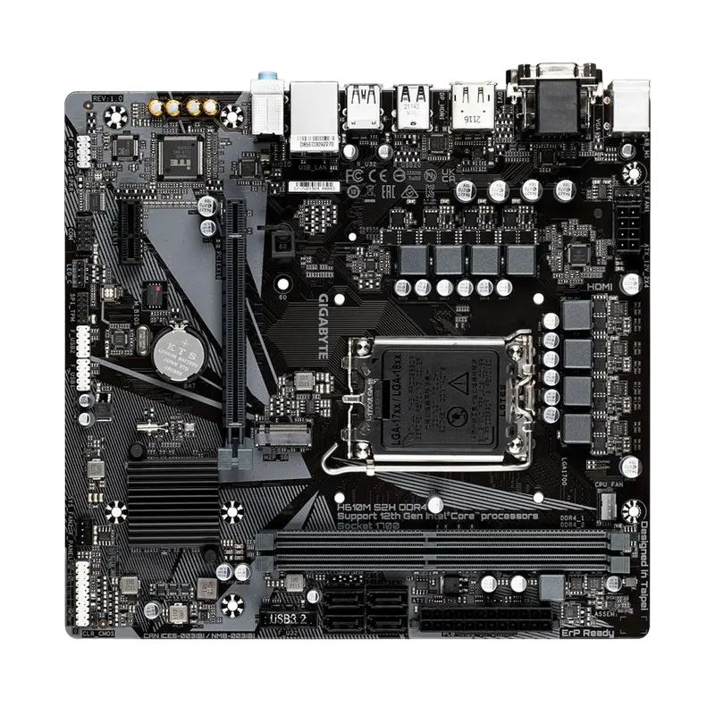Gigabyte H610M S2H DDR4 LGA1700 Micro-ATX