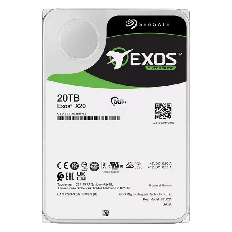 Seagate Exos X20 20 TB