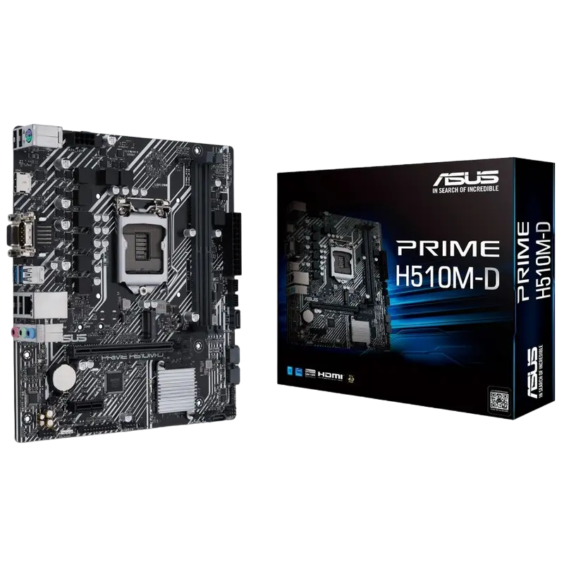 ASUS PRIME H510M-D LGA1200 Micro-ATX