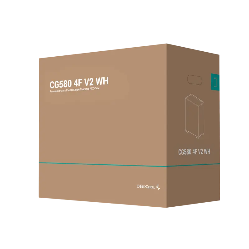 Deepcool CG580 4F V2 Midi-Tower White