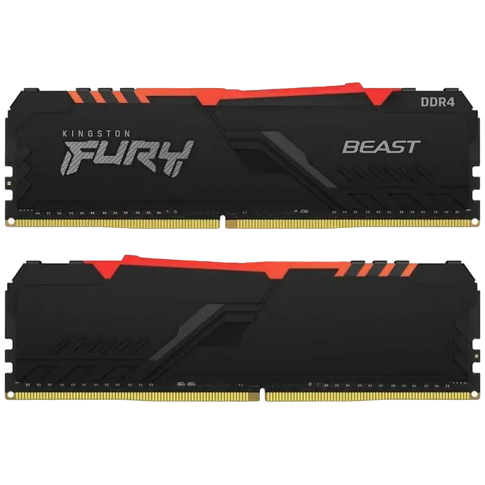 Kingston FURY Beast RGB 16GB DDR4 3200MHz