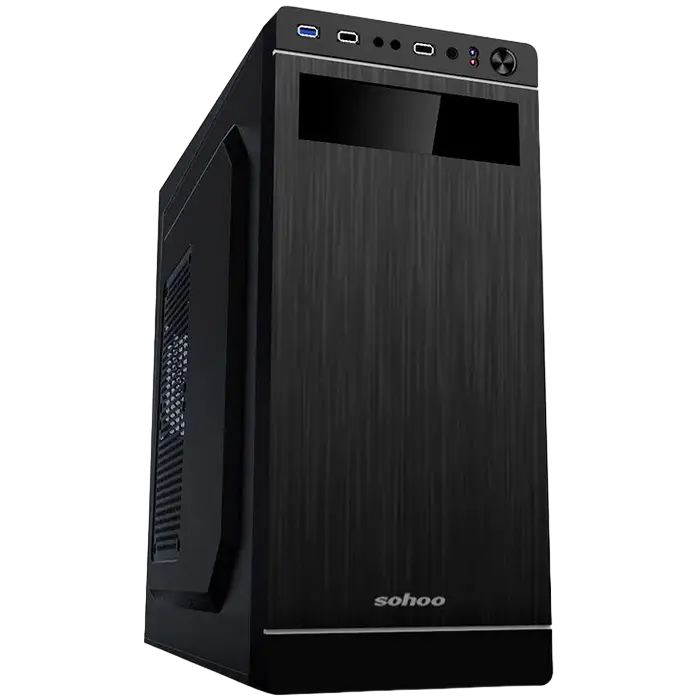 Sohoo 5907BS Midi-Tower Negru
