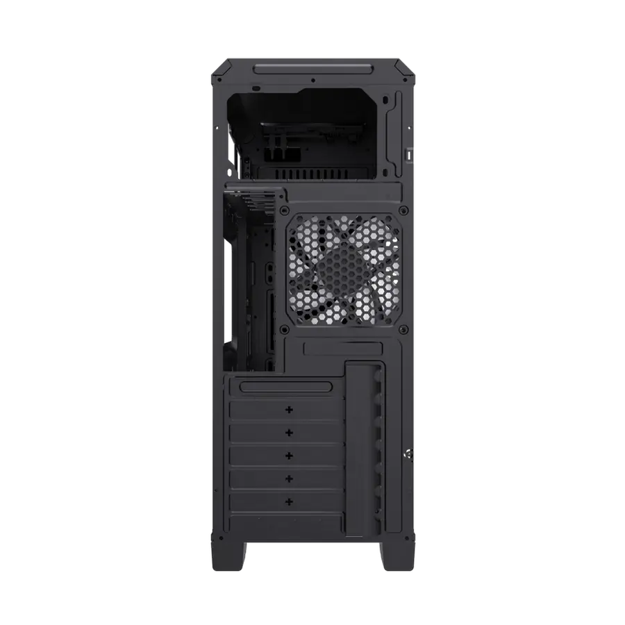 Gamemax G561E-BK Midi-Tower Negru