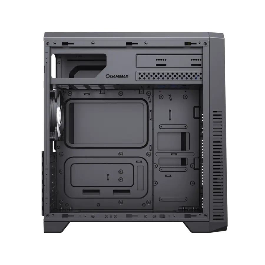Gamemax G561E-BK Midi-Tower Negru