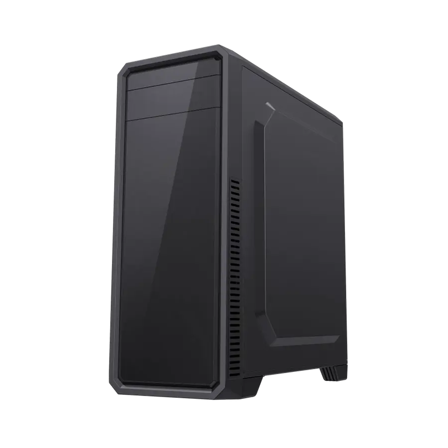Gamemax G561E-BK Midi-Tower Negru