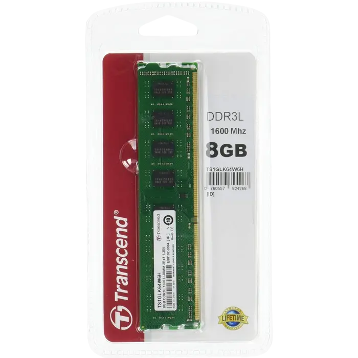 Transcend TS1GLK64W6H 8GB DDR3 1600MHz