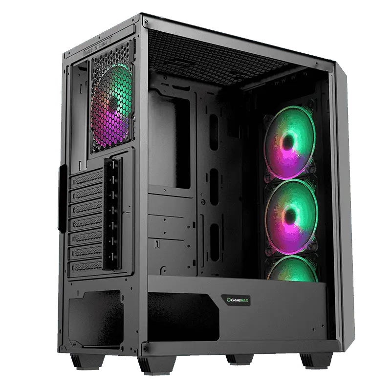 Gamemax REVOLT Midi-Tower Negru