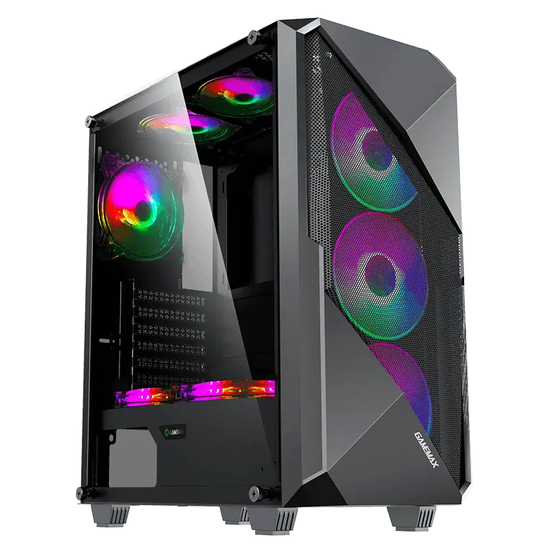 Gamemax REVOLT Midi-Tower Negru