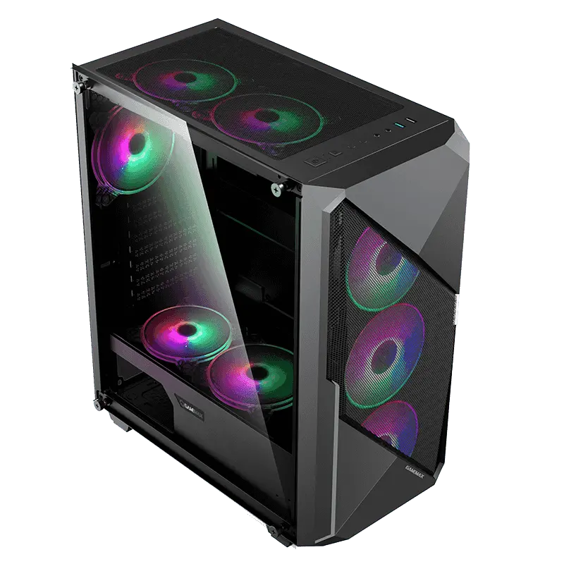 Gamemax REVOLT Midi-Tower Negru