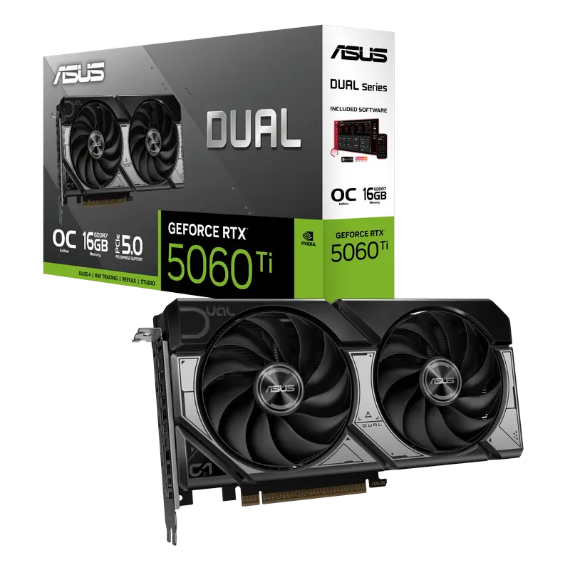 ASUS Dual GeForce RTX 5060 Ti OC