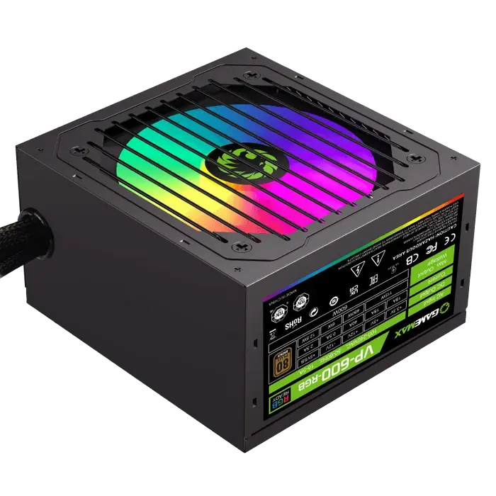 Gamemax VP-600-RGB 600W ATX