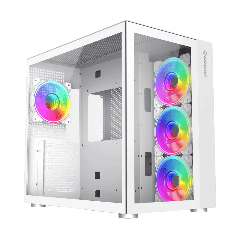 Gamemax INFINITY Midi-Tower Alb