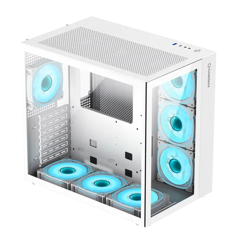 Gamemax INFINITY Midi-Tower Alb