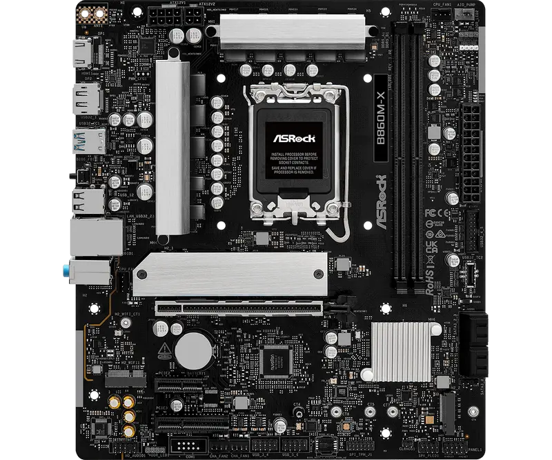 ASRock B860M-X LGA1851 Micro-ATX